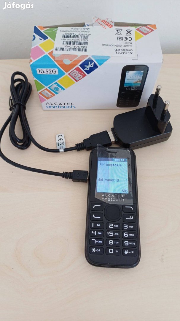 Alcatel ONE Touch nyomógombos telefon újszerű állapotban eladó