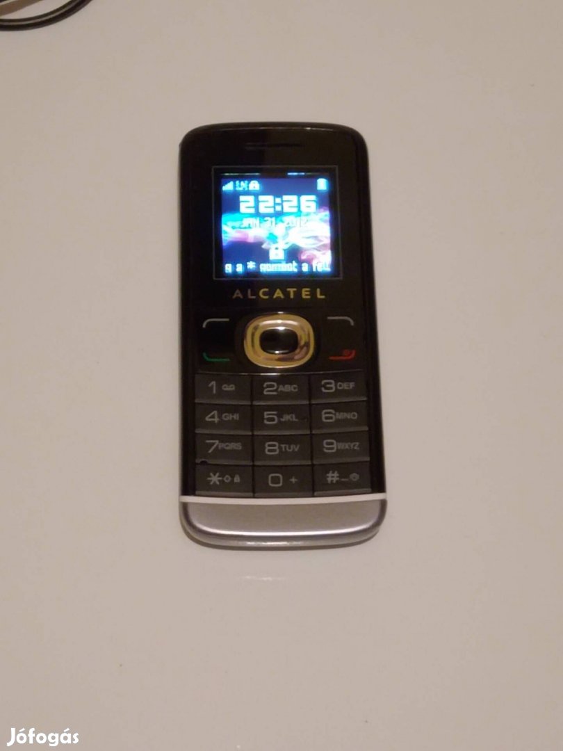 Alcatel gombos mobiltelefon 