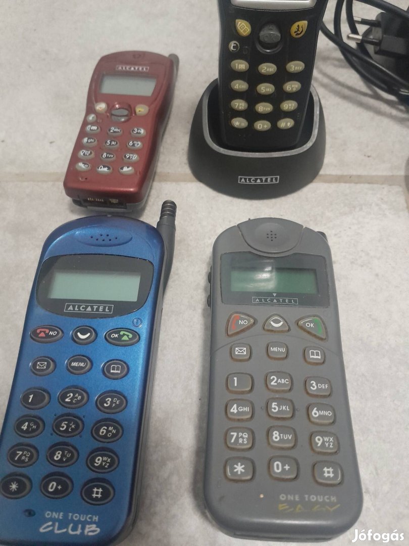 Alcatel nyomógombos mobiltelefonok