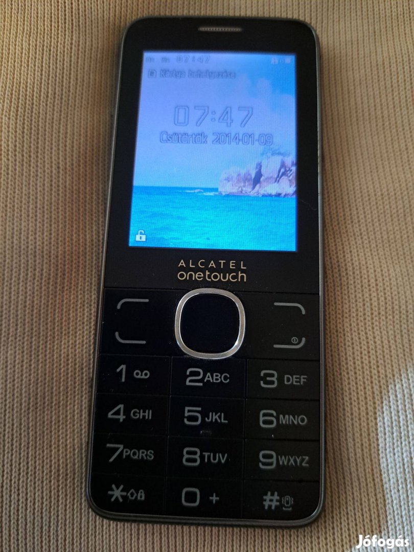 Alcatel onetouch, újszerü állapotban, független, csokoládébarna