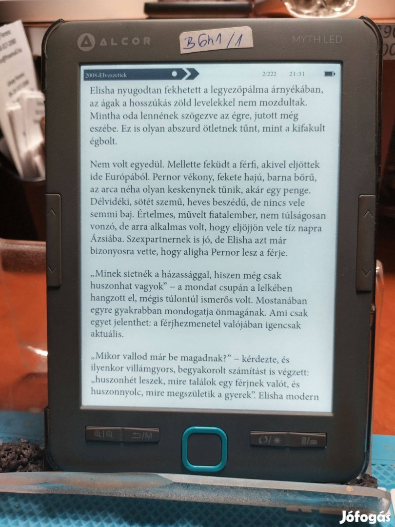 Alcor Myth LED Ebook Olvasó + Töltő + TOK