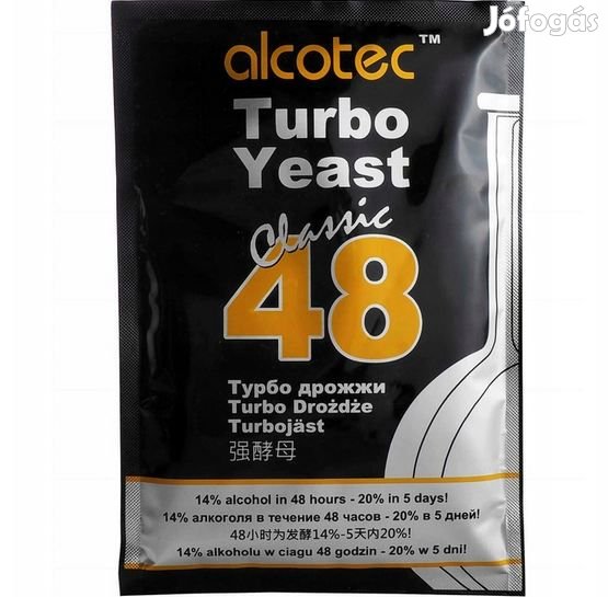 Alcotec Turbo48 20 Turbo élesztőcsomag 6331