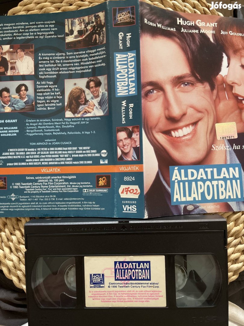 Áldatlan állapotban vhs