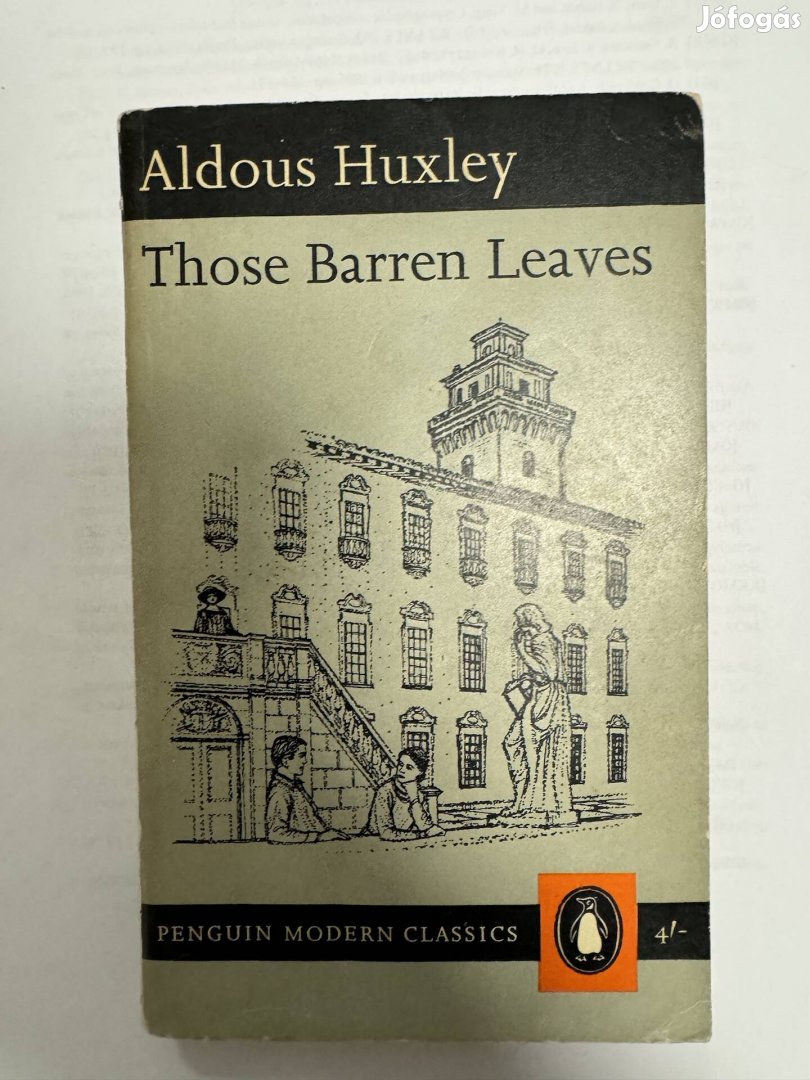 Aldous Huxley Those Barren Leaves Angol nyelven