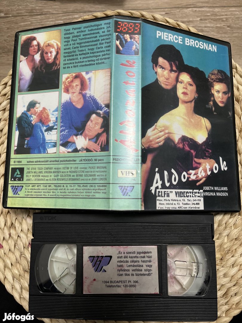 Áldozatok vhs