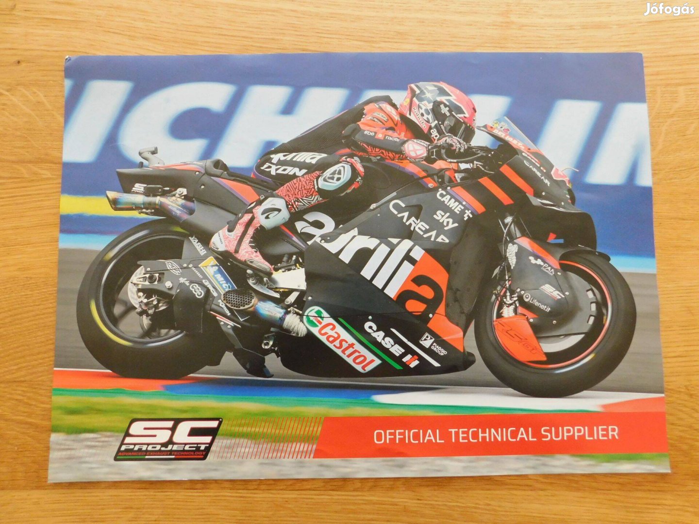 Aleix Espargaro #41 Aprilia Racing Motogp Team Poster