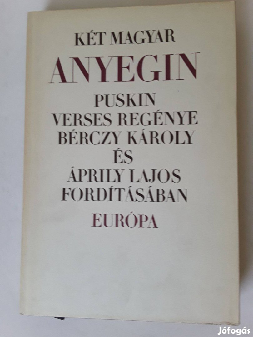 Alekszandr Szergejevics Puskin: Két magyar Anyegin