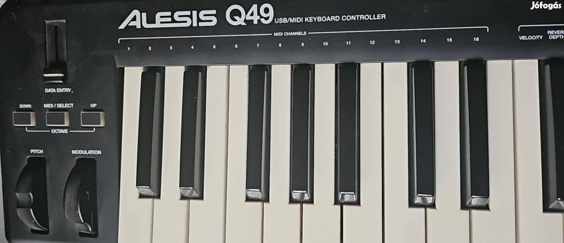 Alesis Q 49 midibillentyü