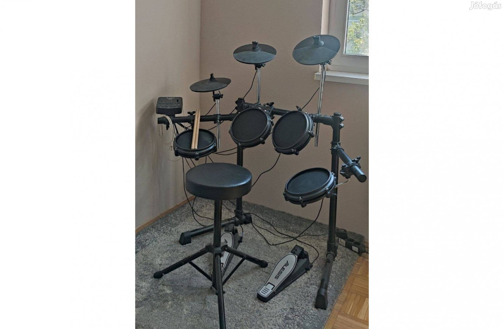 Alesis Turbo Mesh Kit elektromos dobfelszerelés székkel