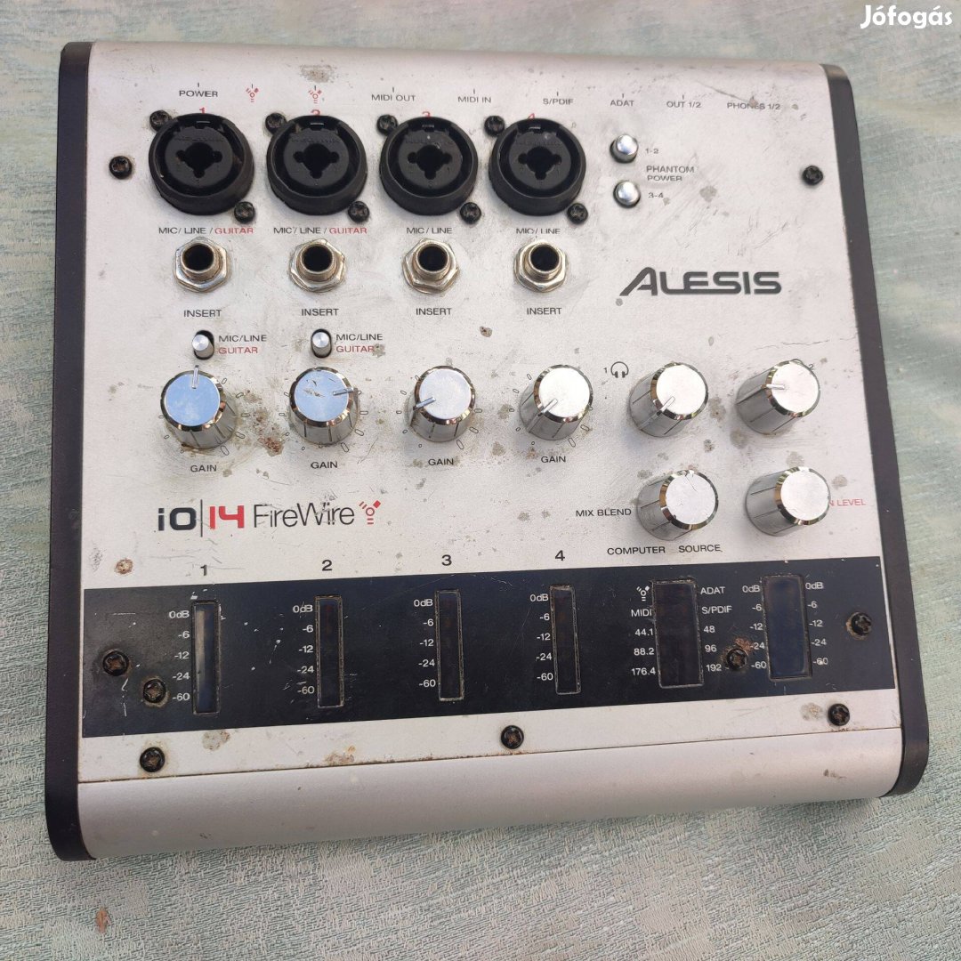 Alesis io/14 firewire keverő