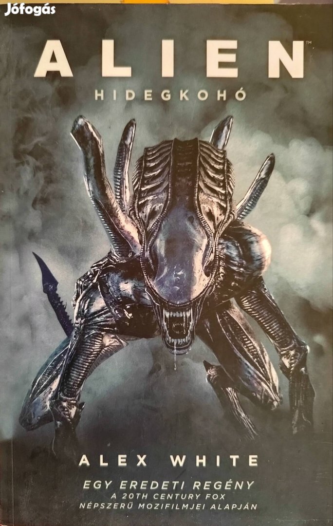 Alex White Alien Hidegkohó c. könyv