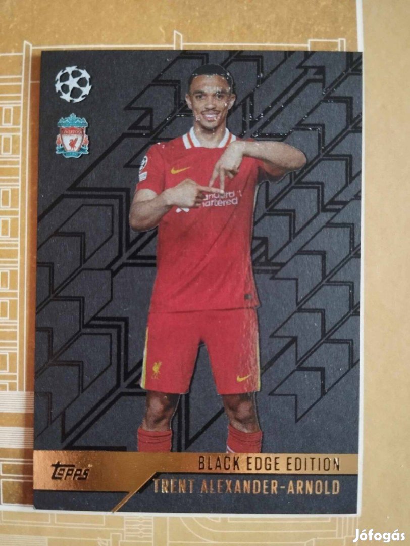 Alexander-Arnold (Liverpool) Black Edge Bajnokok Ligája 2024/25 kártya