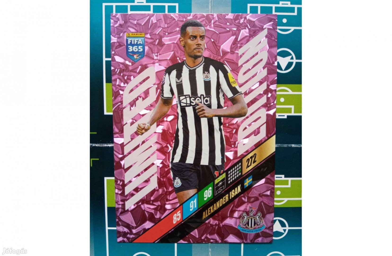 Alexander Isak Fifa 365 2024 XXL Limited focis kártya