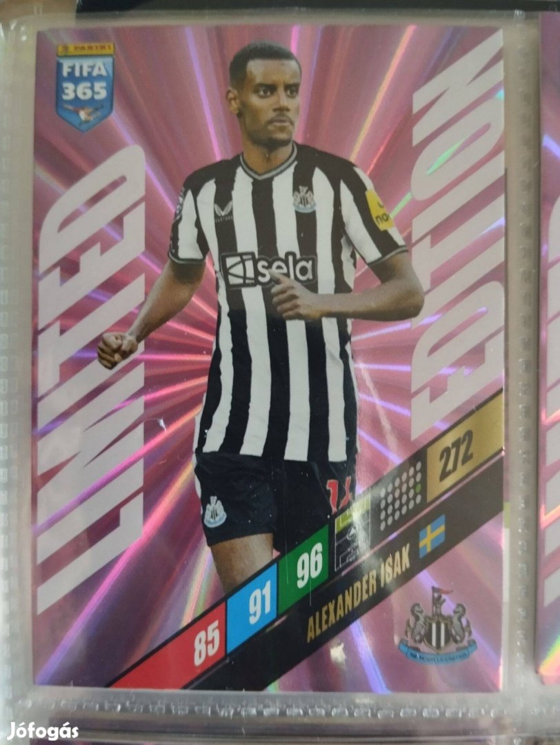 Alexander Isak (Newcastle) FIFA 365 2024 Limited edition focis kártya