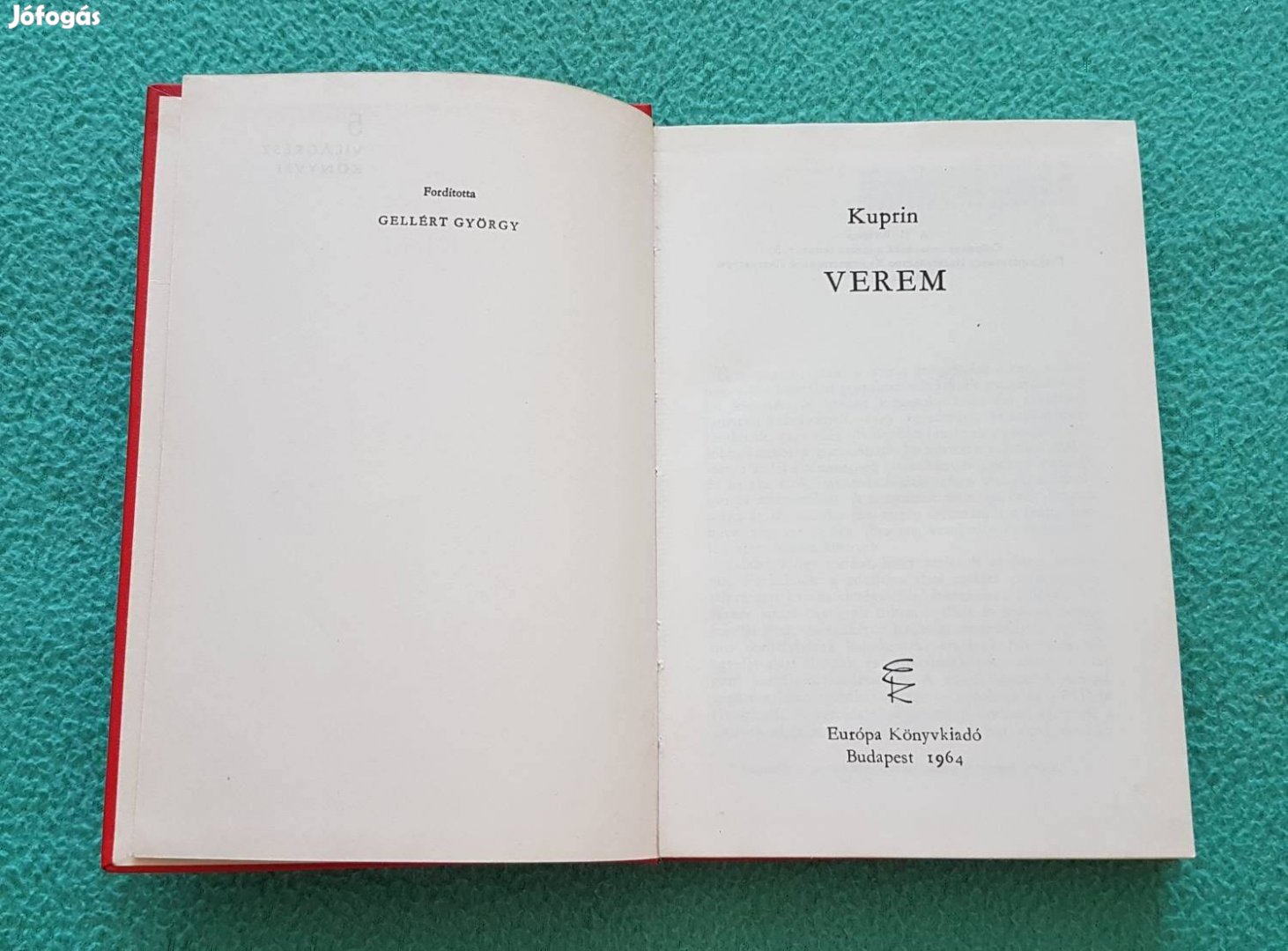 Alexander Ivanovics Kuprin - Verem könyv