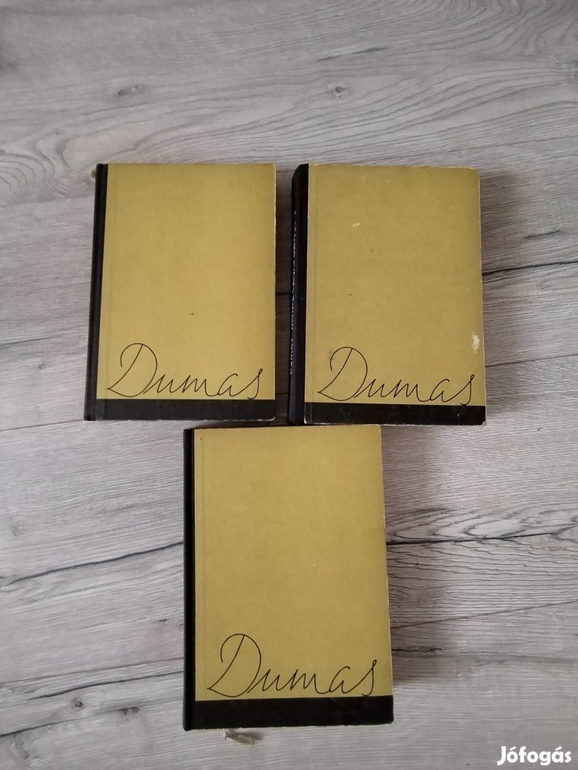 Alexandre Dumas Monte Cristo Grófja 1 - 3 kötet