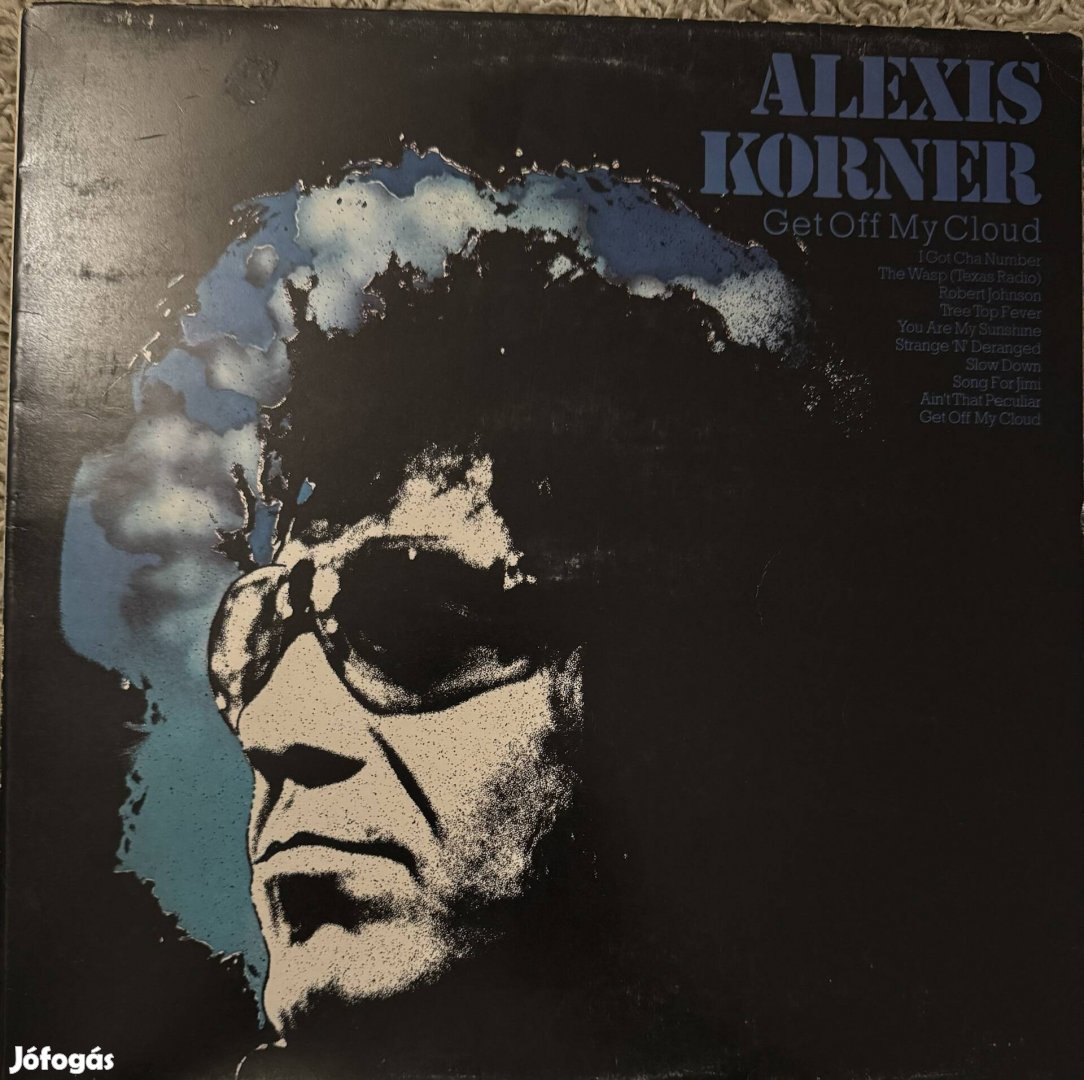 Alexis Korner blues rock vinyl Uk 1975 bakelit lemez lp