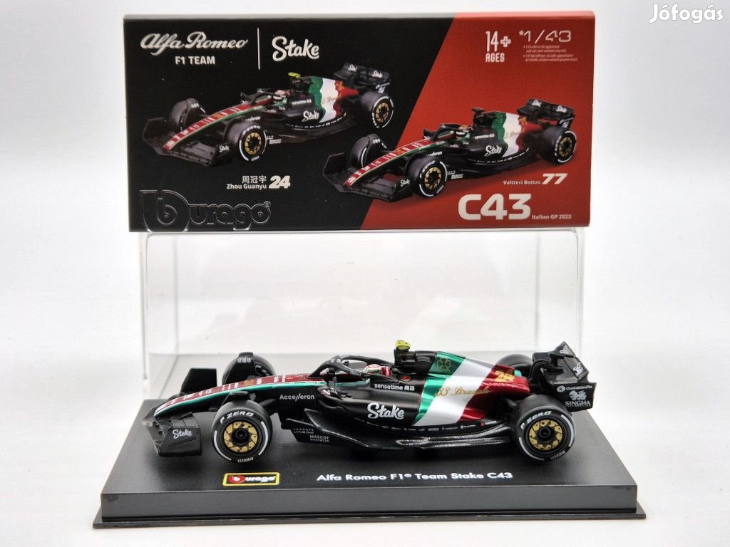 AlfAlfa Romeo C43 F1 #24 (2023) - Monza Italy GP - Guanyu Zhou - PILÓ