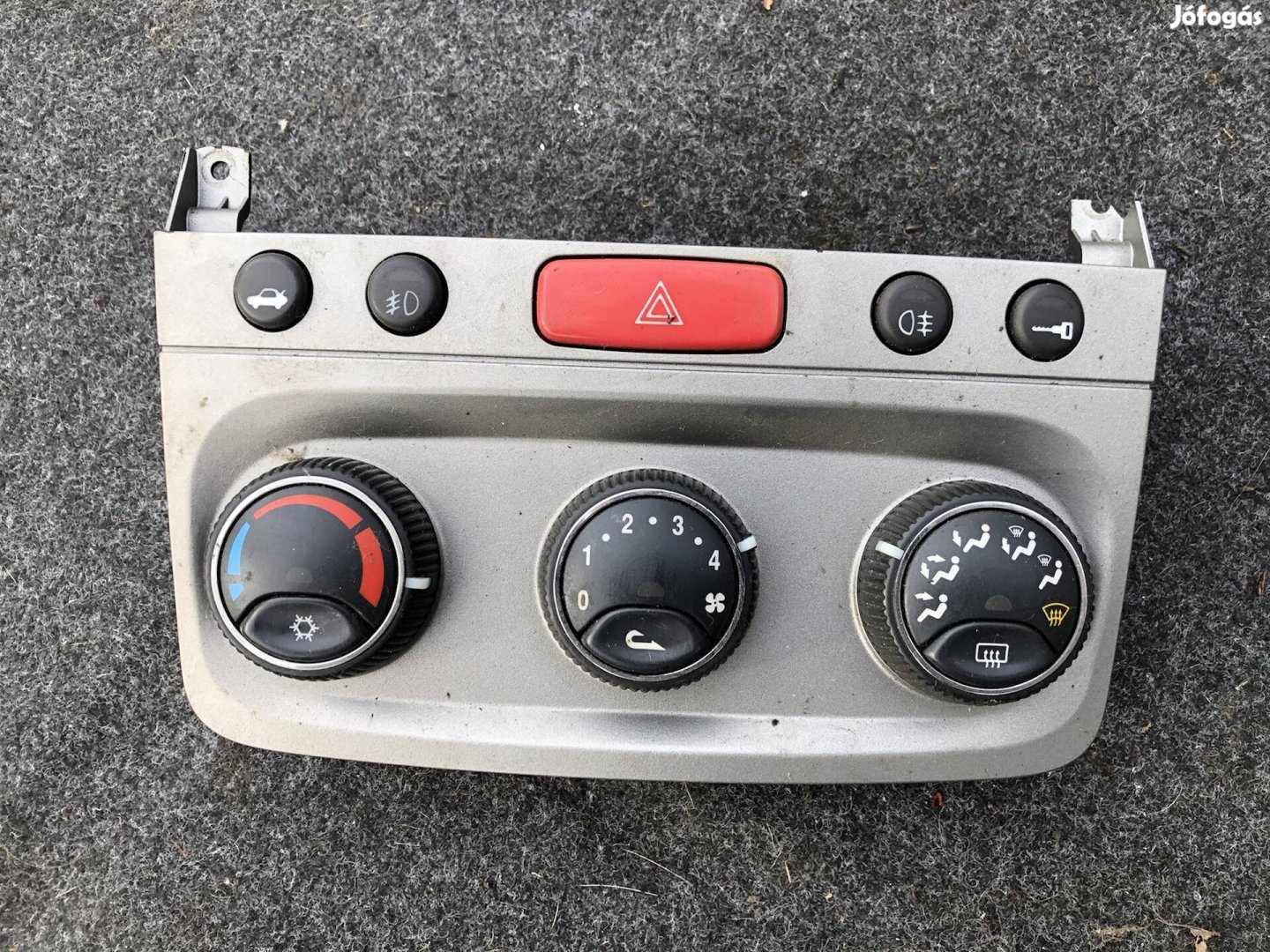 Alfa 147 klímavezérlő fűtés panel 