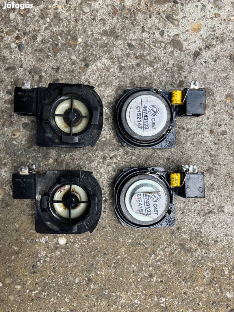 Alfa 147 magas hangszóró szett 4db tweeter 46743123