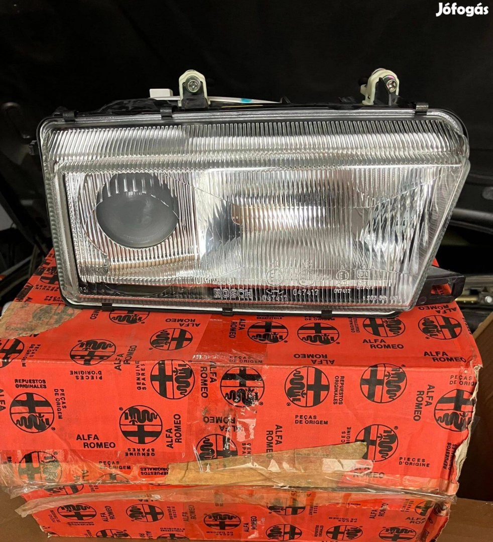Alfa 155 gyári új első fényszóró és ködlámpa