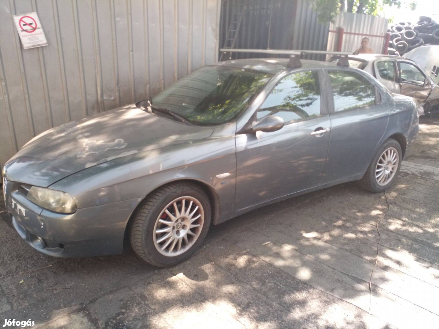 Alfa 156 bontás, csomagtér ajtó, hátsó lökhárító