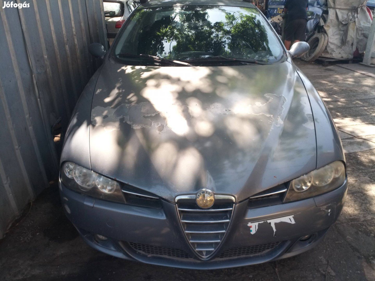 Alfa 156 bontás, lökhárító, motorháztető, sárvédő