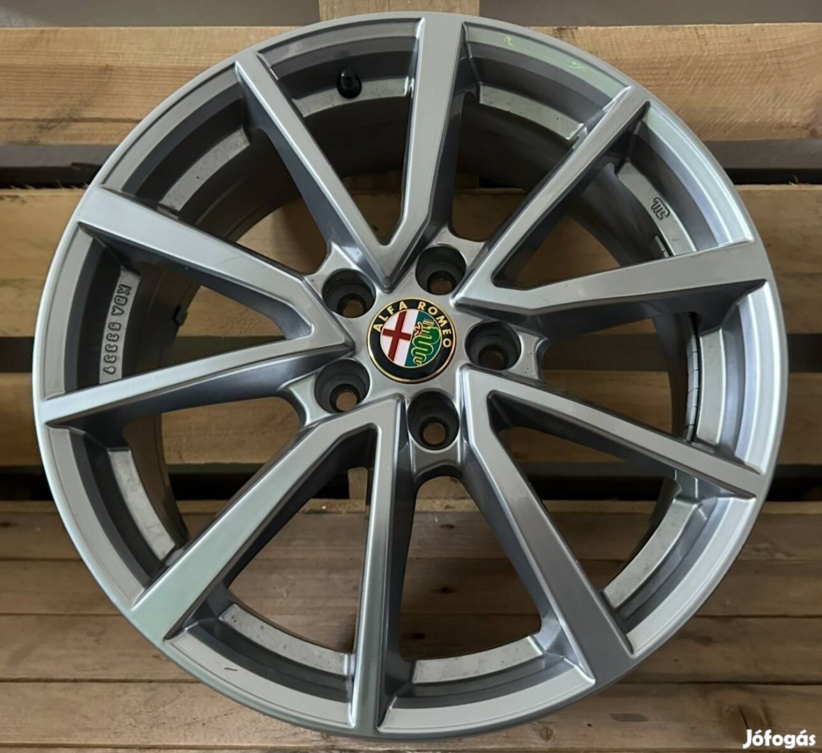 Alfa 17es alufelni 5x110 Giulietta 159