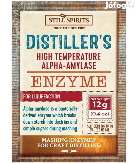Alfa-Amiláz Enzim  SS Distiller 12g  (1827)