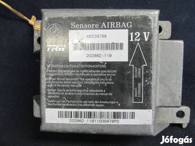 Alfa Romeo 145/146 46538798 számú légzsák indító elektronika