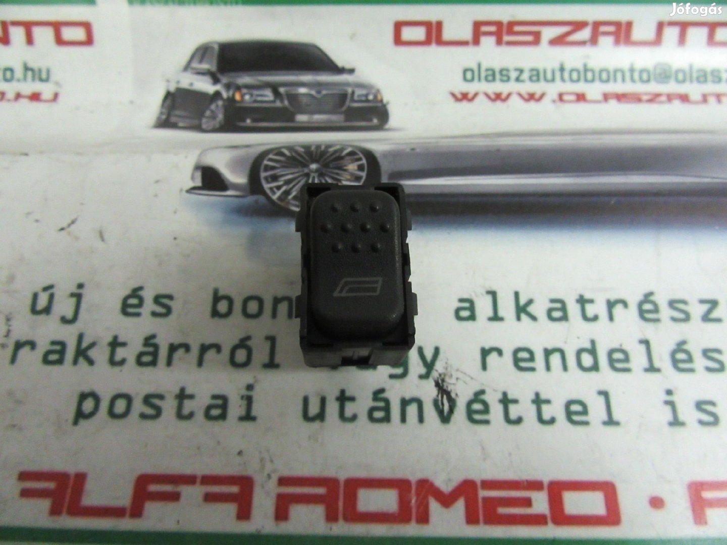 Alfa Romeo 145/146 60612495 számú bal első ablakemelő kapcsoló