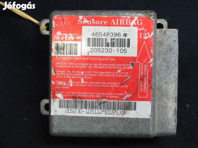 Alfa Romeo 146 46548396 számú légzsák indító elektronika