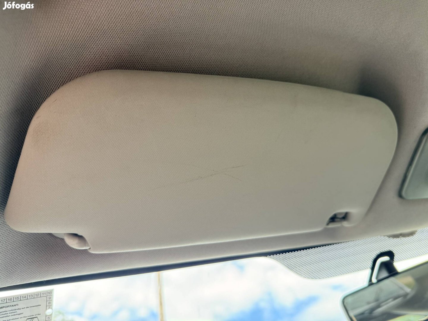 Alfa Romeo 147(00-) 1.6 16 V T.Spark bal napellenző 