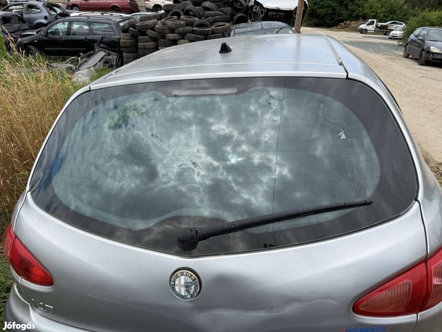 Alfa Romeo 147(00-) 1.6 16 V T . Spark hátsó szélvédő 
