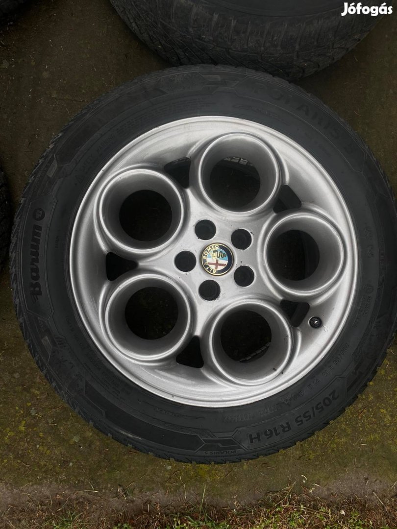 Alfa Romeo 147 156 Gt 16col 5x98 grafit szinű,jó állapotban 60e/4db