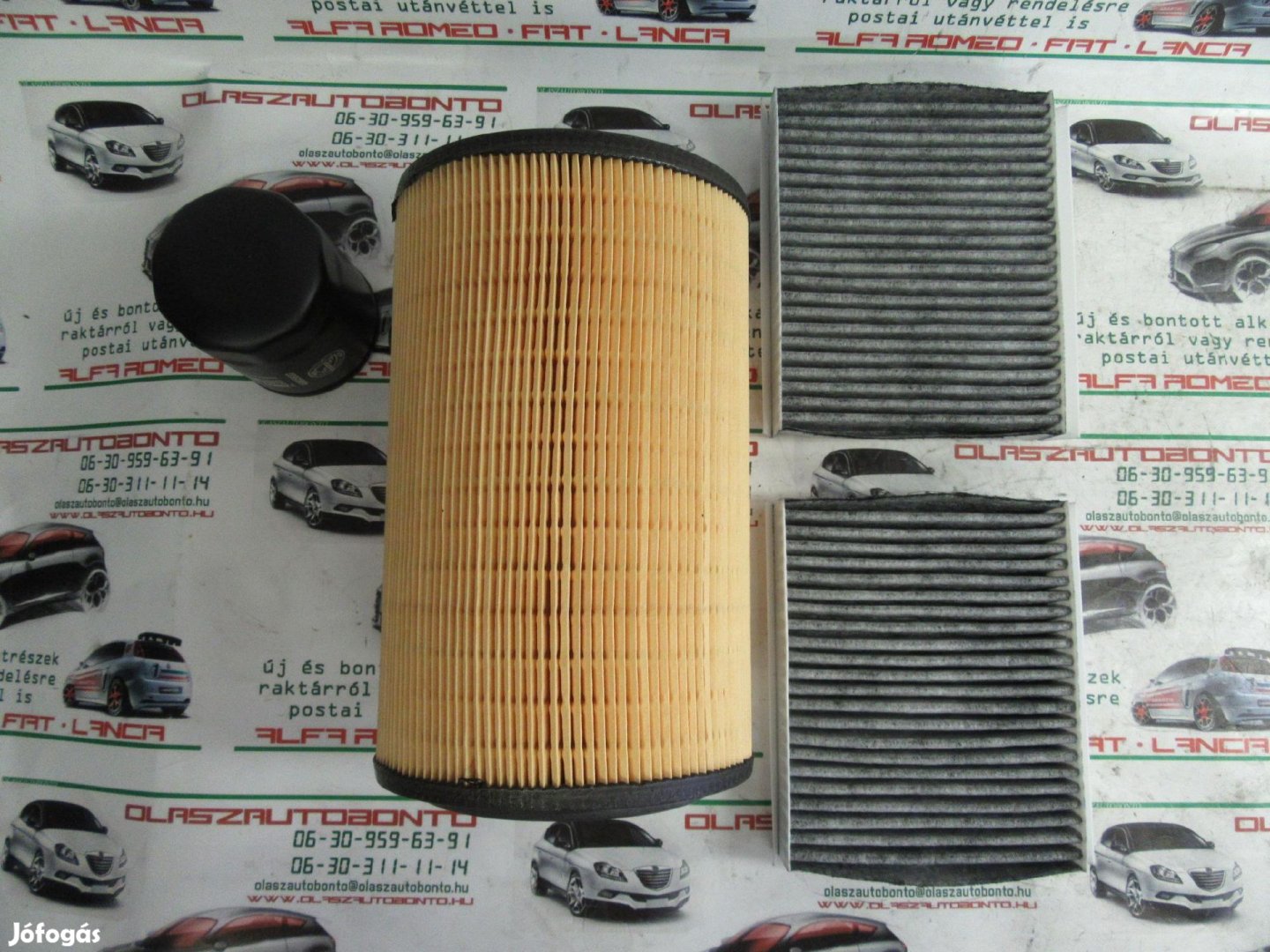Alfa Romeo 147 GTA 3,2 benzin v6, gyári új szűrő szett 71765195