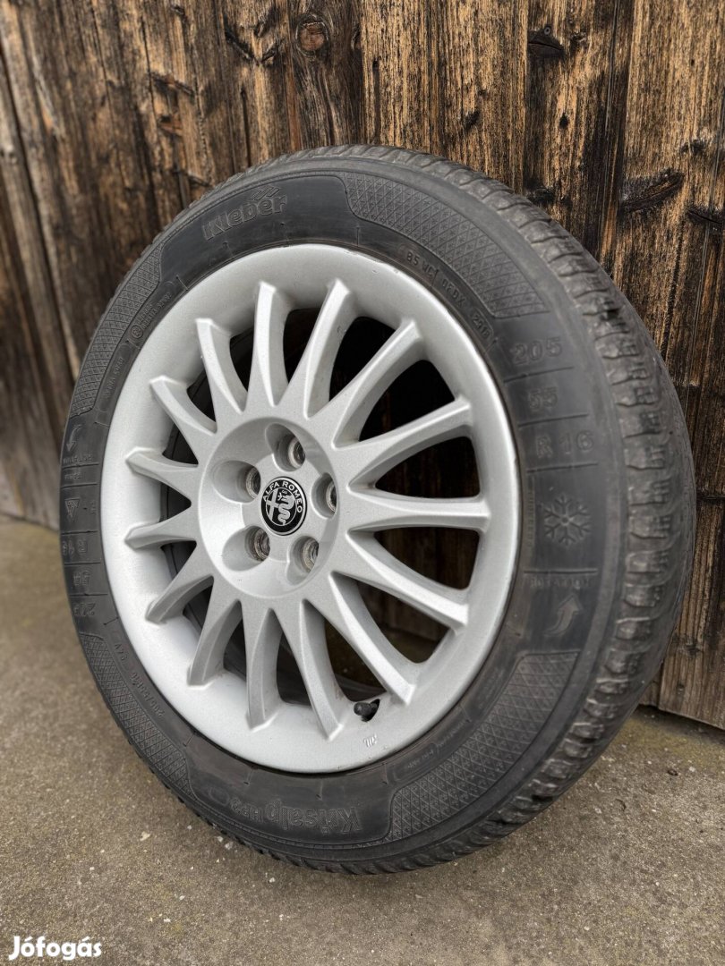 Alfa Romeo 147, 156 alufelni + téli gumi / 4db