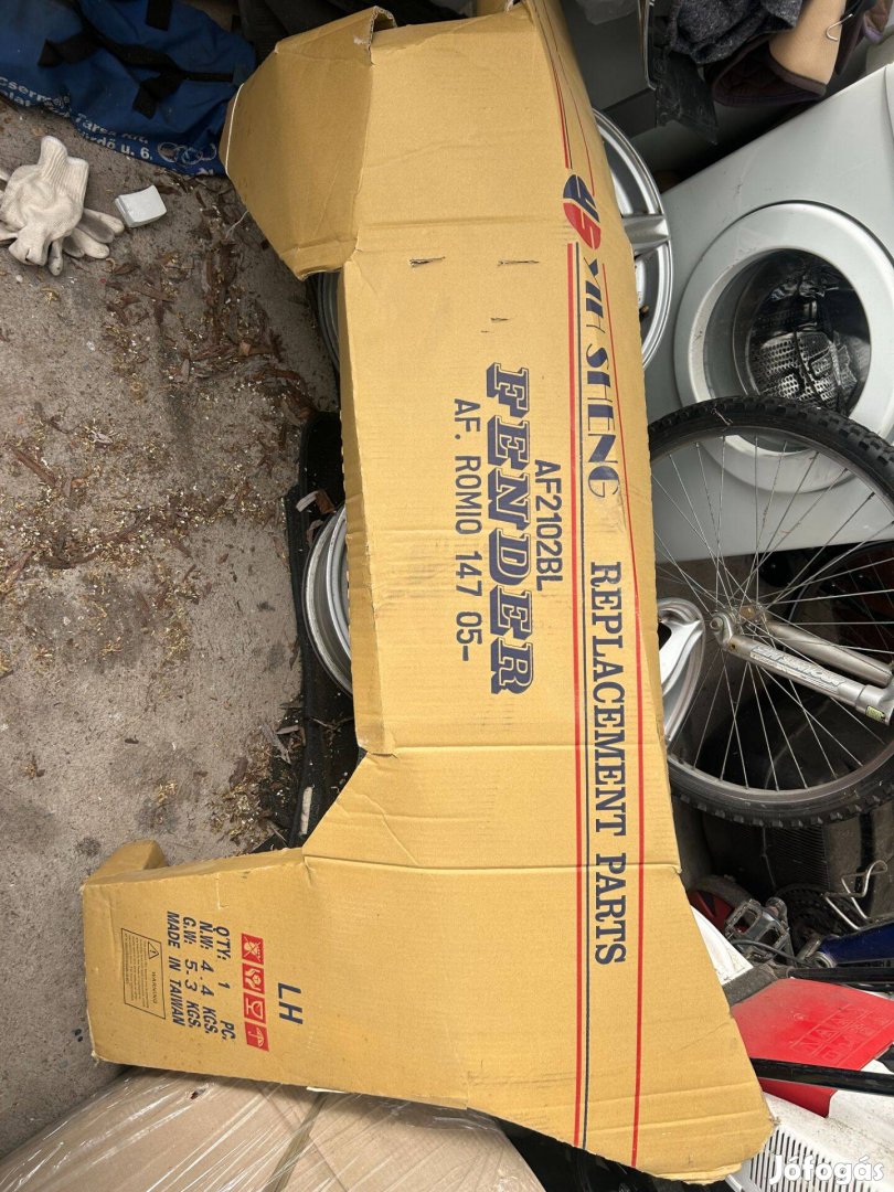 Alfa Romeo 147 bal első új sárvédő!