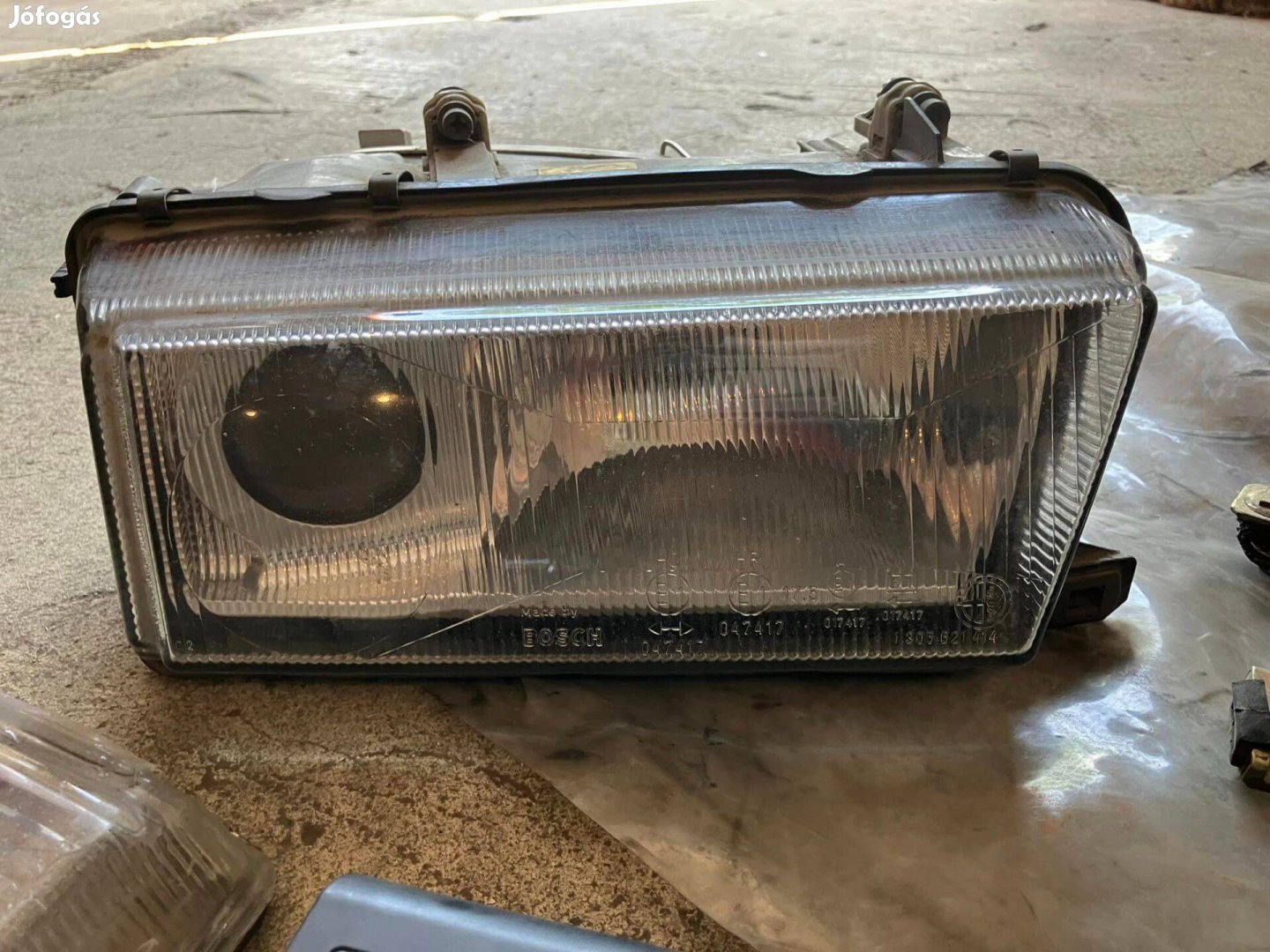 Alfa Romeo 155 jobb fényszóró lámpa komplett elektromos állítómotorral