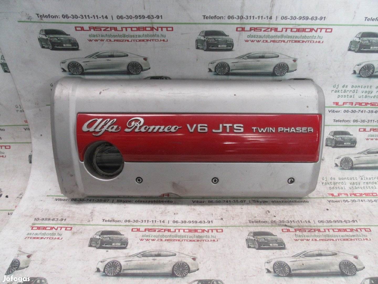 Alfa Romeo 159 3,2 v6 Jts 24v , 55194013 számú motor burkolat