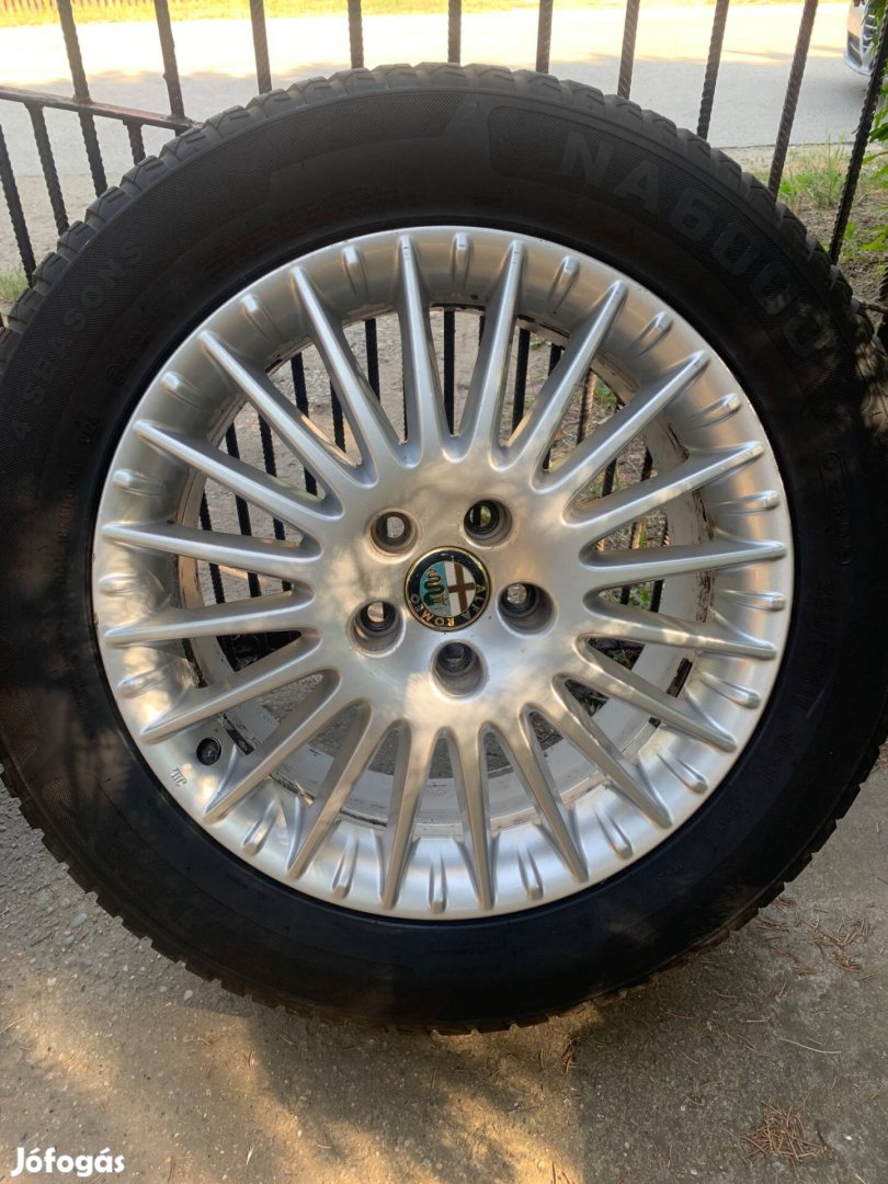 Alfa Romeo 159 Brera 17col 5x110 2024es 4évszakos gumikkal 110e:4db