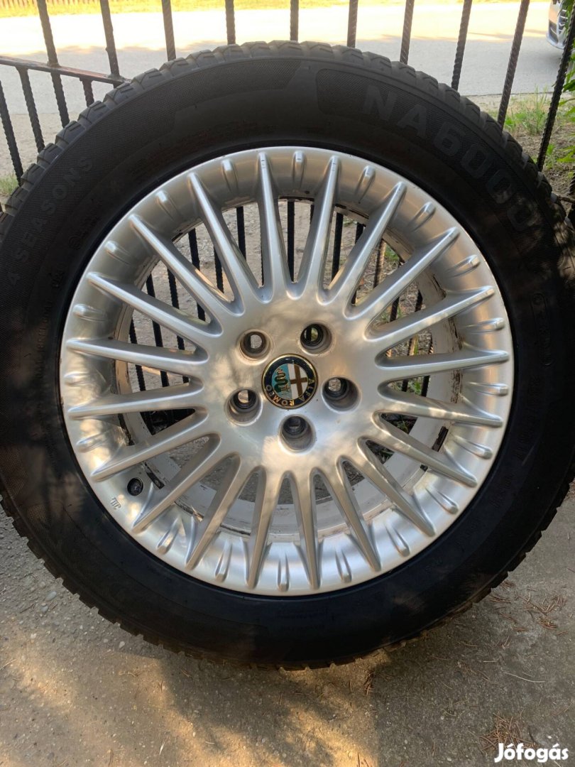 Alfa Romeo 159 Brera 5x110 17col 2024es 4évszakos gumikkal 100e/4db