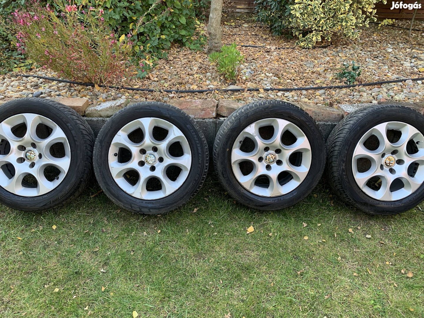 Alfa Romeo 159 Brera 5x110 205/55 r16 téli gumikkal 15e/db