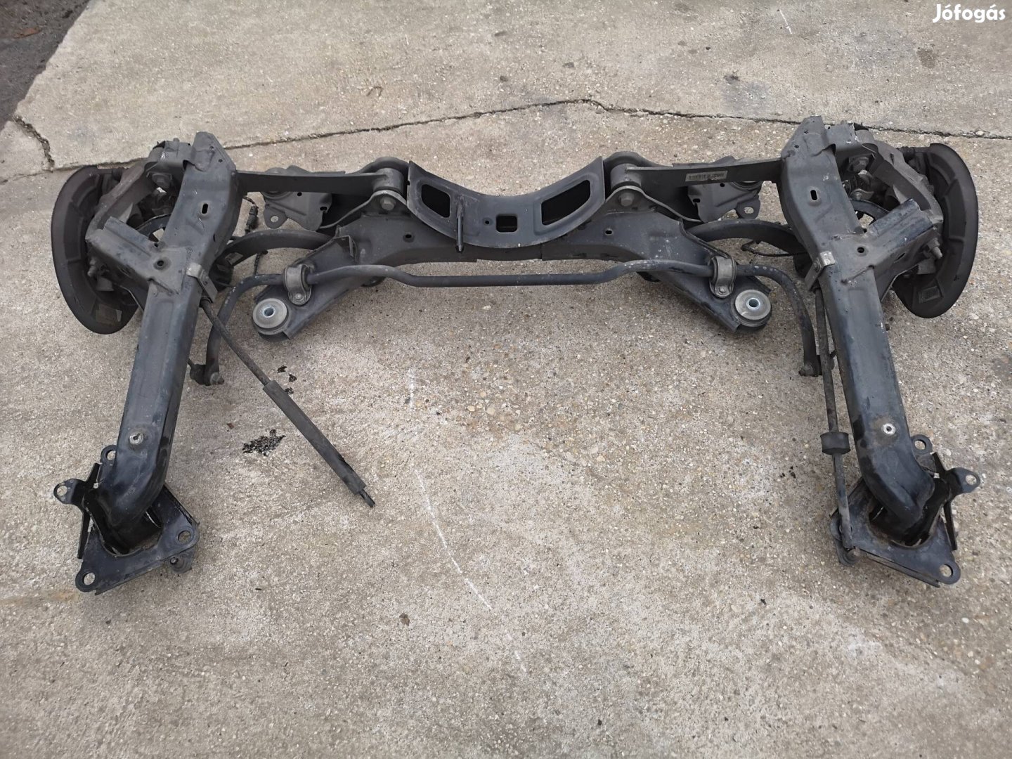 Alfa Romeo 159 hátsó futómű hátsó híd rozsdamentes 