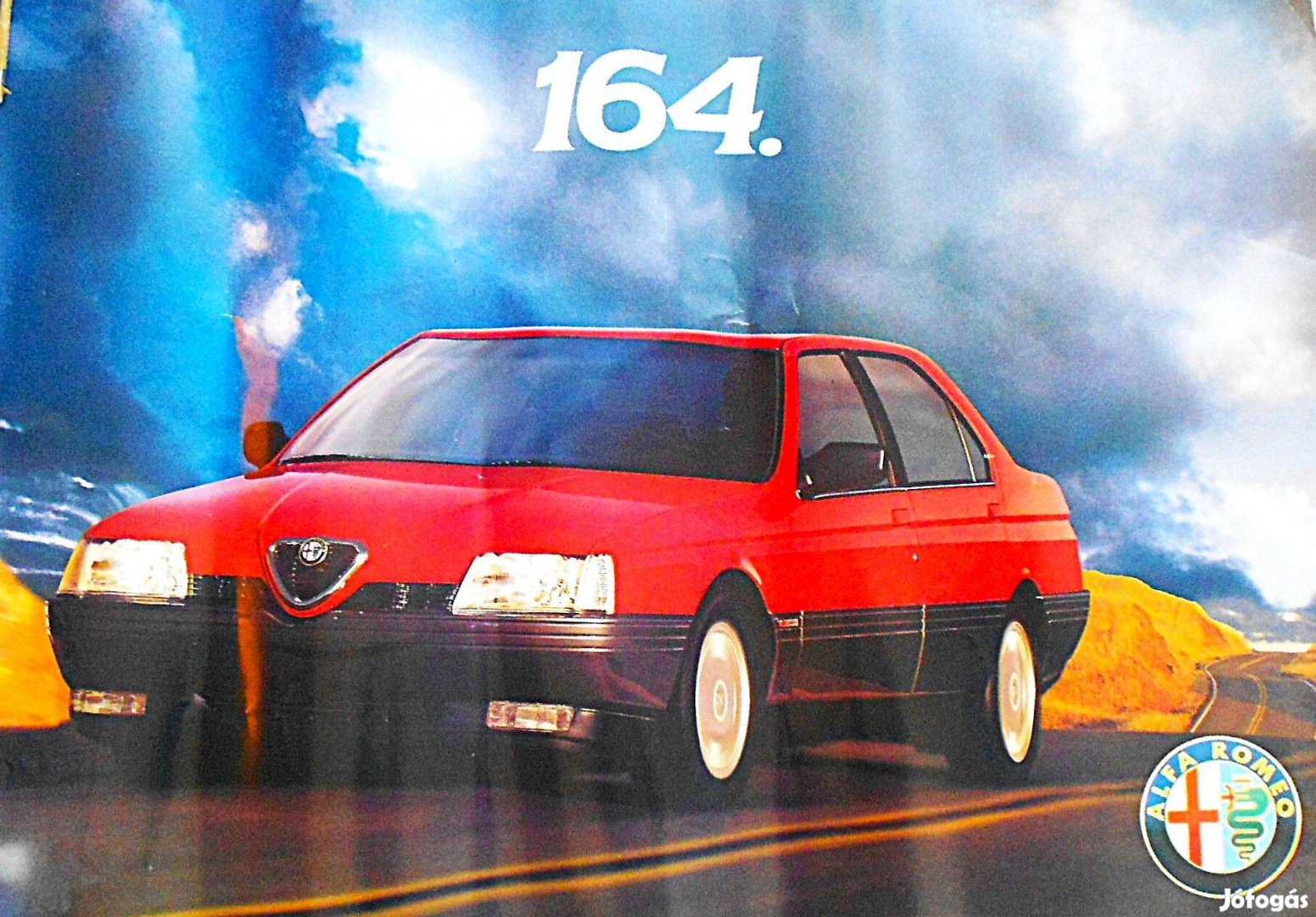 Alfa Romeo 164 plakát poszter