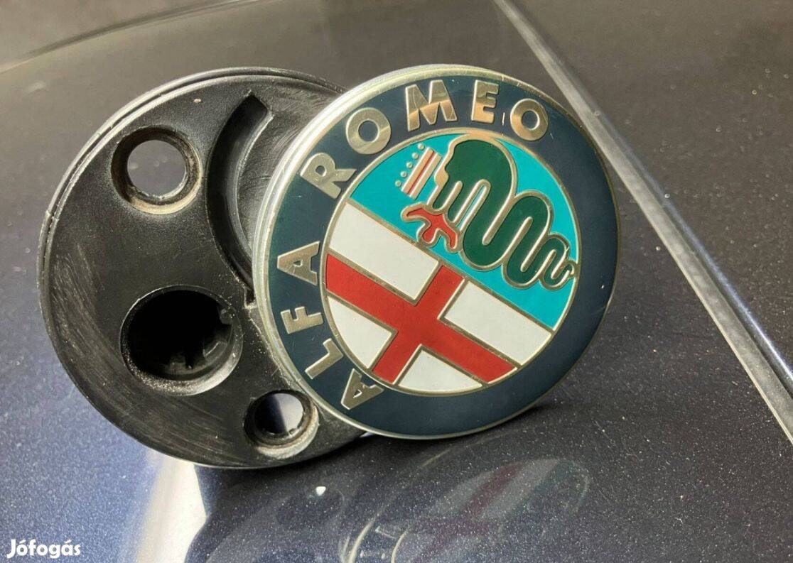 Alfa Romeo 166 csomagtérajtó elforgatható embléma / zár