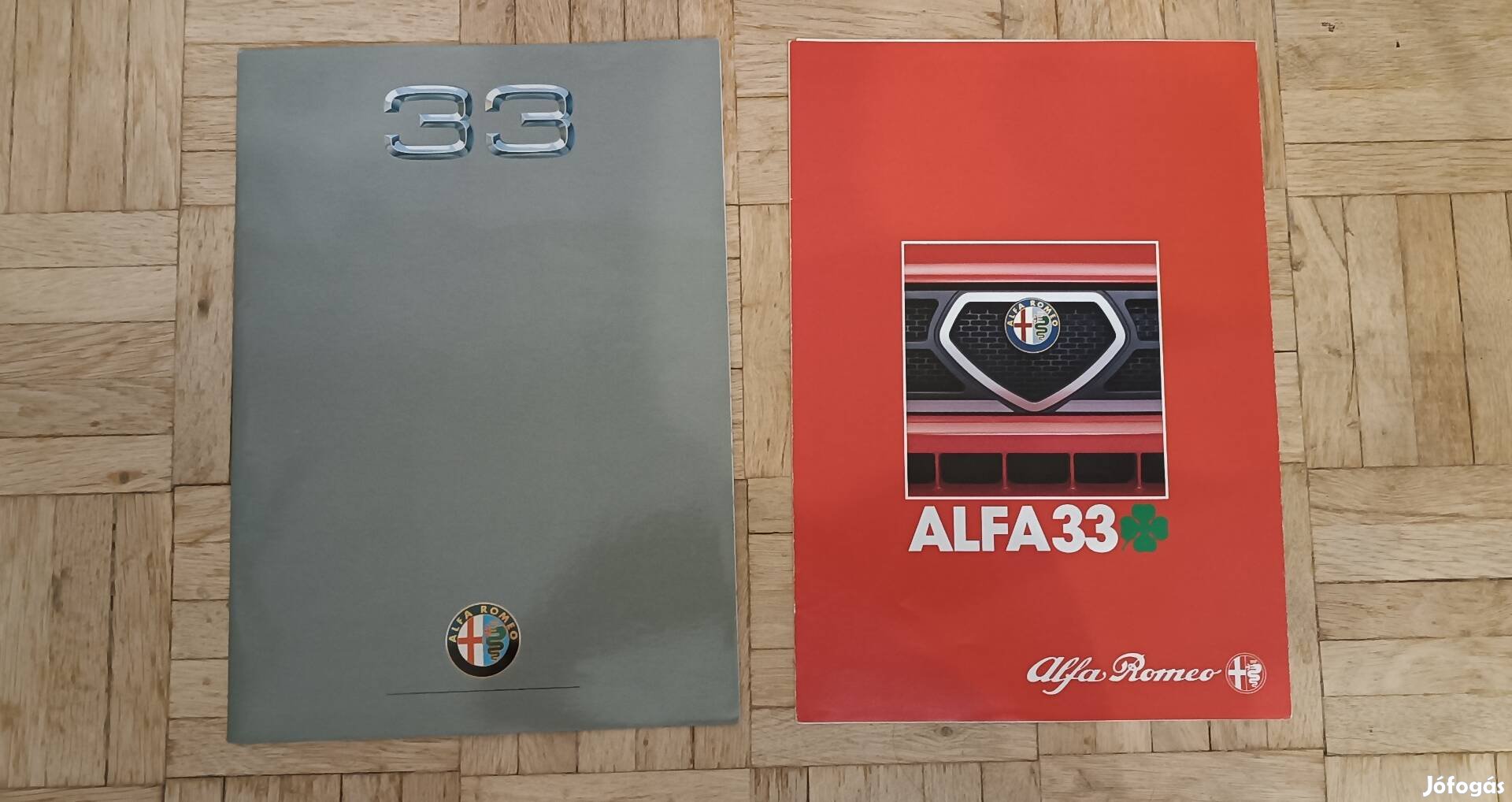 Alfa Romeo 33 gyári prospektus típus leírás veterán 