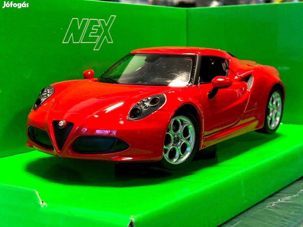 Alfa Romeo 4C 2013 1:24 Welly
