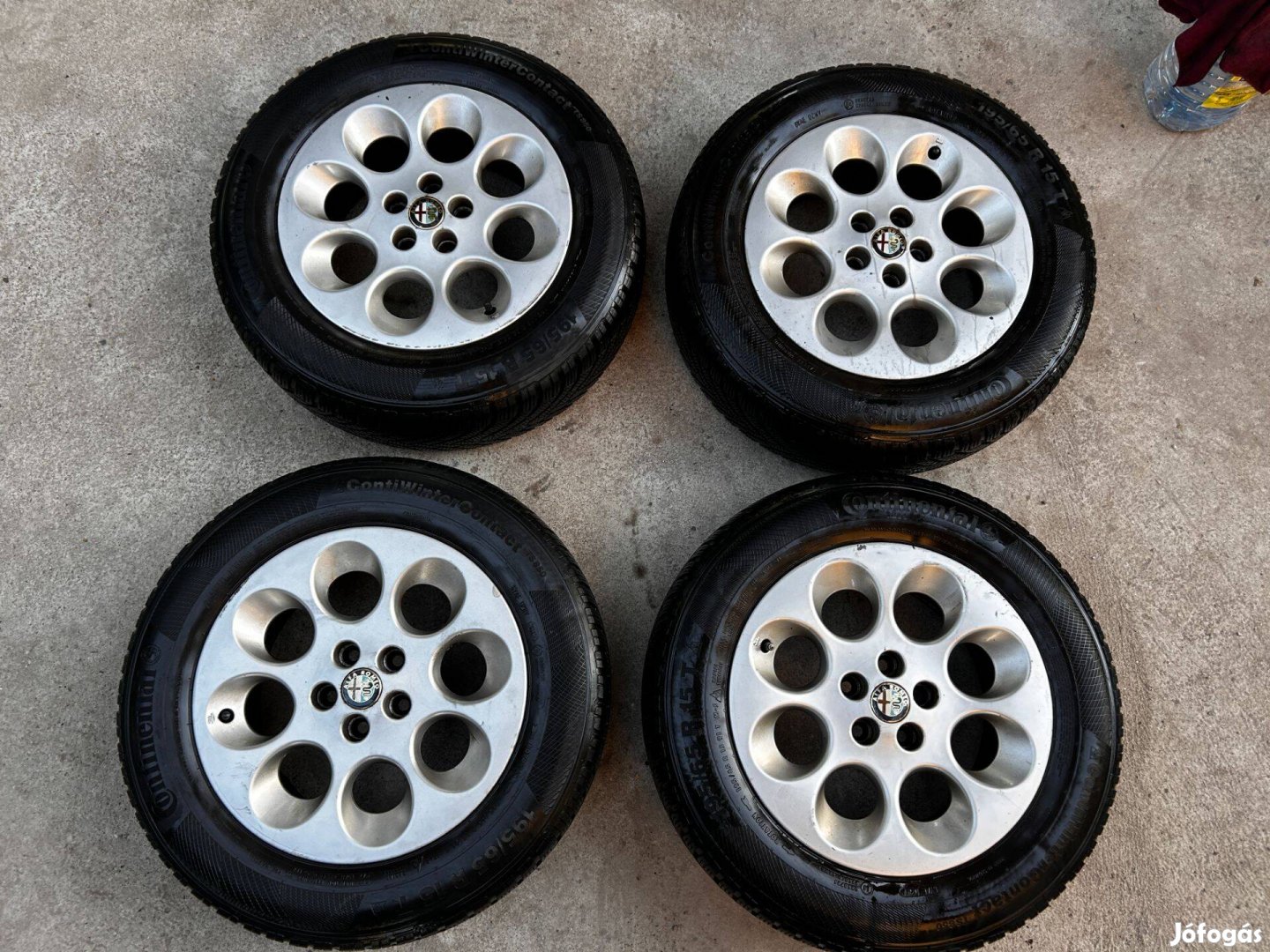 Alfa Romeo 5X98 15" felni szett