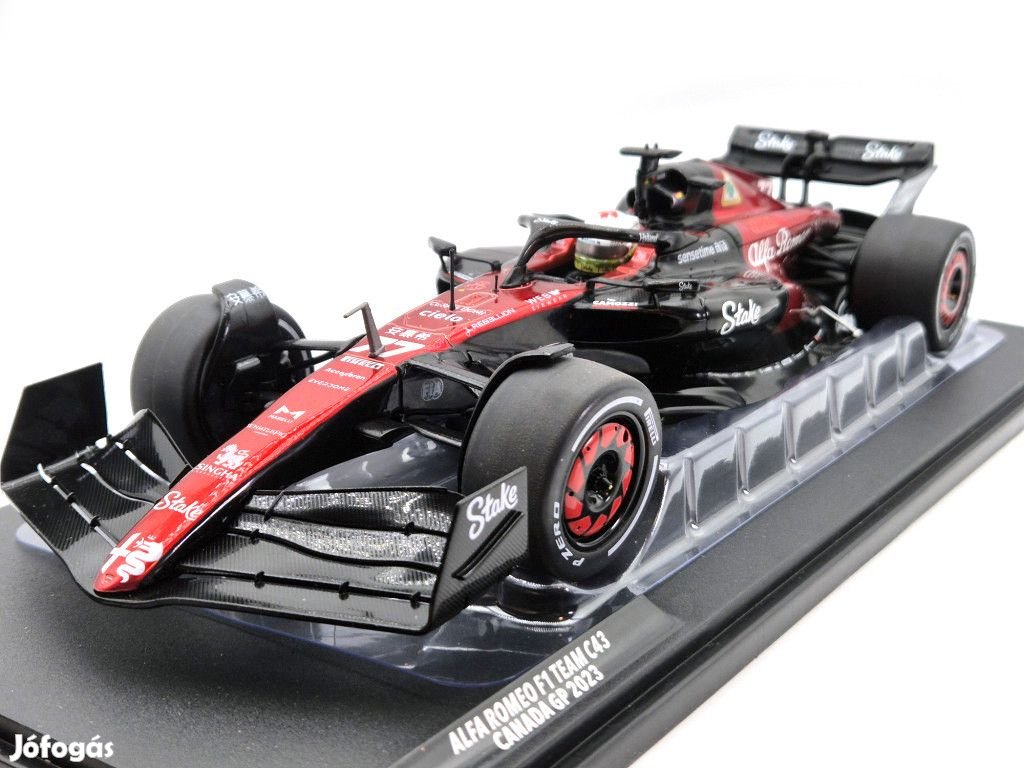 Alfa Romeo C43 F1 #77 (2023) - Canada - Valtteri Bottas -  Solido - 1